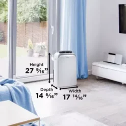 Danby DPA080B1WDB-6 12000 BTU (8000 SACC) Portable AC In White -Vornado || Honeywell || LG Shop c65995d6 dd58 455b b432 f18a7b980535