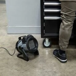 NewAir - 160 Sq. Ft. Portable Ceramic Electric Heater With Adjustable Tilt Head - Gray -Vornado || Honeywell || LG Shop cf01f51b 9c16 52a9 99d1 01eee5a0bfa2