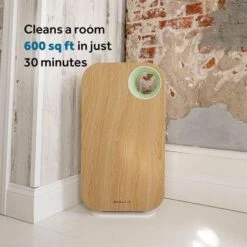 OVAL AIR 3-Stage H13 True HEPA 5-in-1 Air Purifier For Rooms Up To 600 Sq. Ft. Reduces Allergies, Asthma, Pets, Odor, Smoke - Dark Wood -Vornado || Honeywell || LG Shop cf0f0778 0988 4dd8 986a af3b6c96d5c9