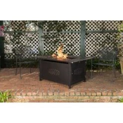 Fire Sense - Dynasty Rectangular Aluminum LPG Fire Pit - Antique Bronze -Vornado || Honeywell || LG Shop d3271203 ca38 5868 8fcf bac8b4fc684c