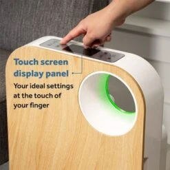 OVAL AIR 3-Stage H13 True HEPA 5-in-1 Air Purifier For Rooms Up To 600 Sq. Ft. Reduces Allergies, Asthma, Pets, Odor, Smoke - Silver -Vornado || Honeywell || LG Shop e3d05f10 8a75 411e acb6 025f8b82b5cb