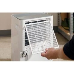 GE - 50-Pint Energy Star Portable Dehumidifier With Smart Dry For Wet Spaces - Grey -Vornado || Honeywell || LG Shop e71d1c0b beff 572f 95cf 332117beb937