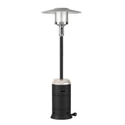 Fire Sense - Performance Patio Heater - Onyx/Stainless Steel