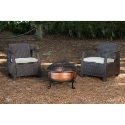 Fire Sense - Palermo Wood Burning Fire Pit - Copper -Vornado || Honeywell || LG Shop eeb869f4 e8fa 56be 8de3 ee72ecb6ae91