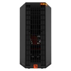 Sharper Image - RISE 12H Tower Space Heater - Black