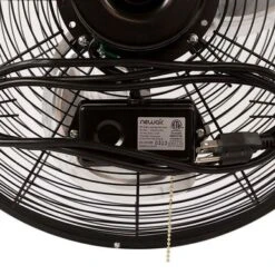 NewAir - 3000 CFM 18” High Velocity Wall Mounted Fan With Sealed Motor Housing And Ball Bearing Motor - Black 19 NewAir - 3000 CFM 18” High Velocity Wall Mounted Fan With Sealed Motor Housing And Ball Bearing Motor - Black -Vornado || Honeywell || LG Shop f72e7da7 d3ee 5b65 9a8a 97f63365a4ca