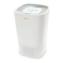Crane True HEPA Air Purifier With UV Light For Rooms Up To 250 Sq. Ft. - White